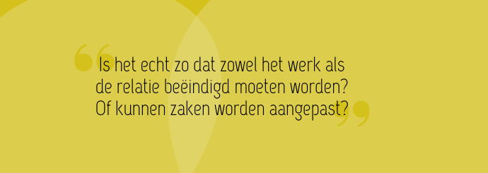 andere baan relatie verbreken quote