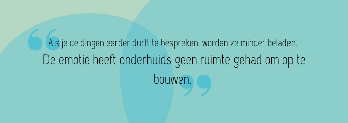 hoe maak ik een beladen onderwerp bespreekbaar quote