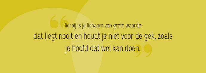 goed voelen quote