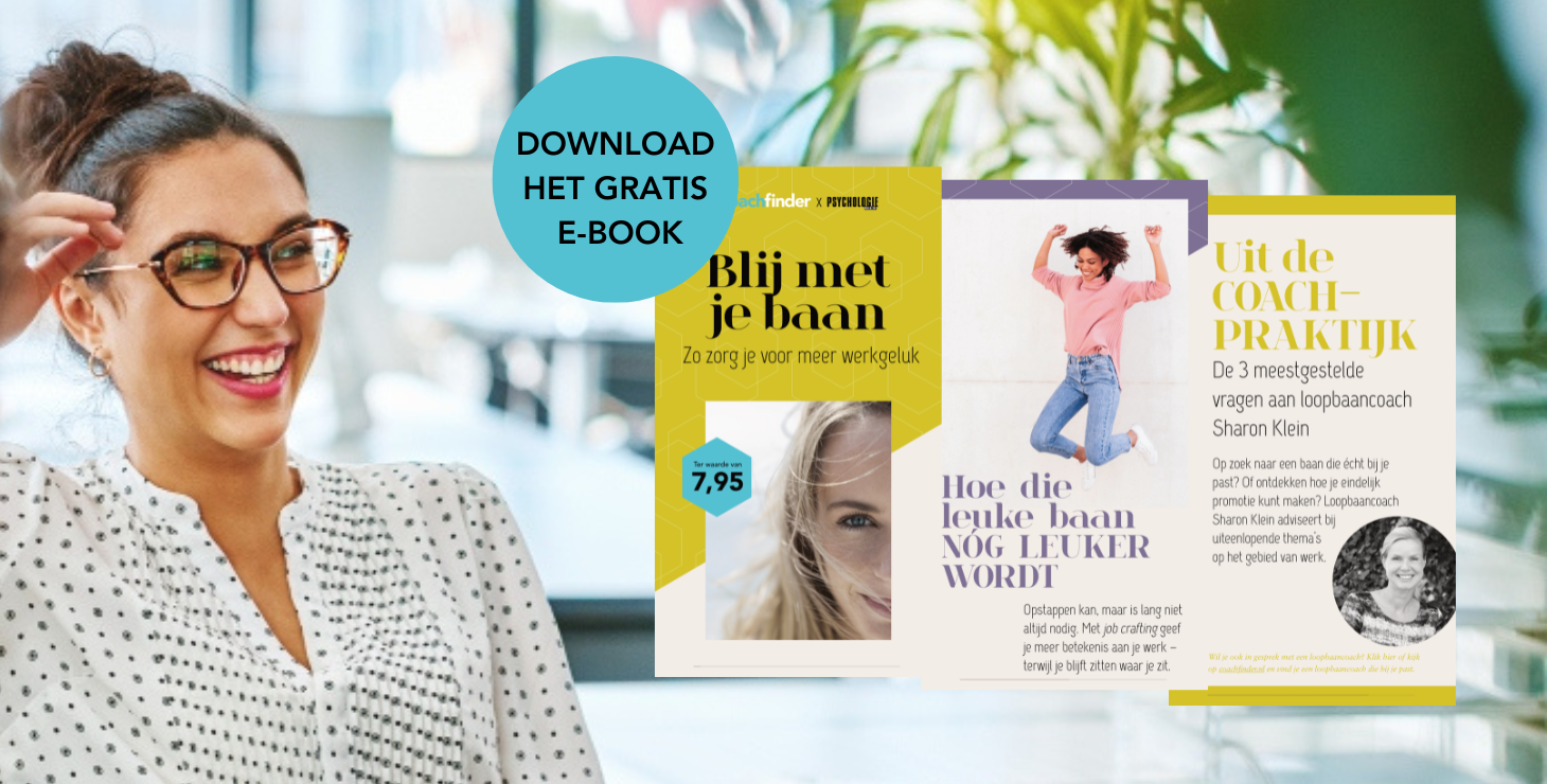 Blij met je baan, hét gratis e-book voor meer werkgeluk